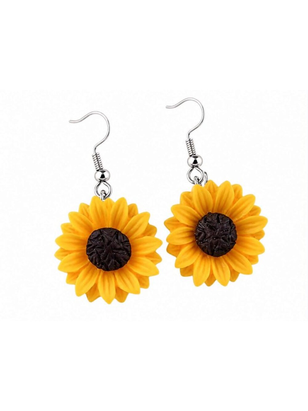 Sunflower Dangle Earrings